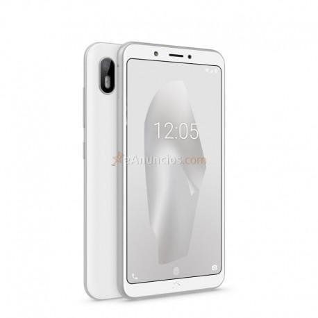 bq - Aquaris C 13,8 cm (5.45) 2 GB 16 GB SIM doble 4G Plata, Blanco 3000 mAh