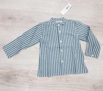 A Camisa niño 802 Pilar Batanero R130288 RAYAS VERDE BOTELLA