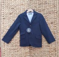 A CHAQUETA NIÑO TIPO AMERICANA NACHETE AZUL MARINO R360877