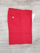 A PANTALON CORTO LINO PILAR BATANERO R400117 ROJO