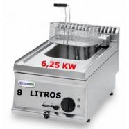 Freidora gas 8 lts tecnoinox