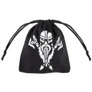 Qw bolsa dados dwarven negra