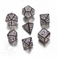 Qw Caja Dados Set Steampunk Negro (7)