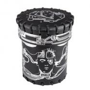 Qw cubilete de cuero ciberpunk