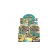 Pokemon jcc. Caja metálica. Minilata amigos de kanto display 10 unidades