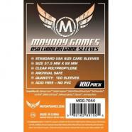 7044 USA Chimera Game Sleeves 57.5 X 89 MM (100 pack) (Orange)