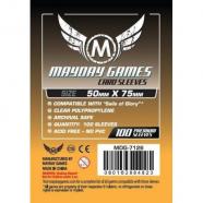 7126 Custom Card Sleeves (Sails of Glory* Sized) (pack of 100) 50 X 75 MM