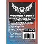 7139 Premium Custom Police Precinct Sleeves (pack of 50) (63.5 X 92 MM)