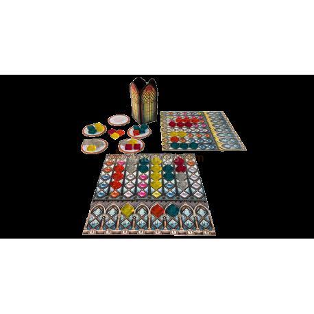 Azul - vitrales de sintra - juego de tablero