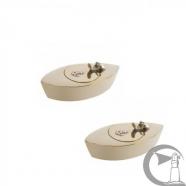 Cenicero barco 2 uds.