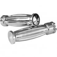PUÑOS CUSTOM ACCUTRONIX DIAMOND CROMADOS HARLEY DAVIDSON 84-17