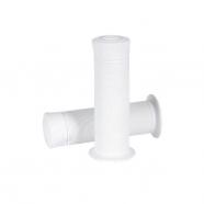 PUÑOS RETRO RUBBER WHITE 22MM