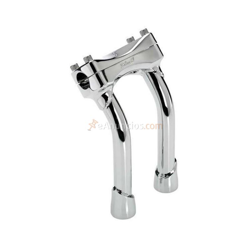 Torretas biltwell murdock con retroceso cromada 8 harley davidson (outlet)