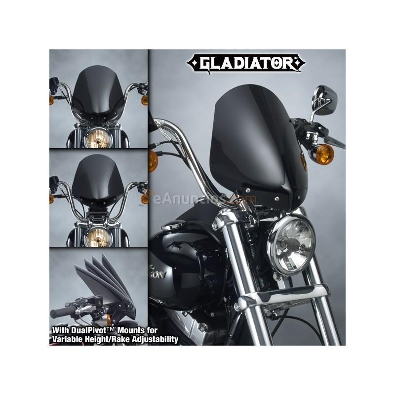 Parabrisas gladiator ahumado harley davidson fxdb 06-14