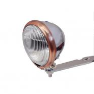 FARO AUXILIAR HOMOLOGADO 4 12 CROMADO CON ARO COBRE