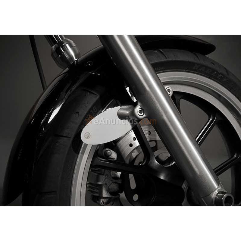 SOPORTE PEGATINA ITV BLACK DUCK CROMADO