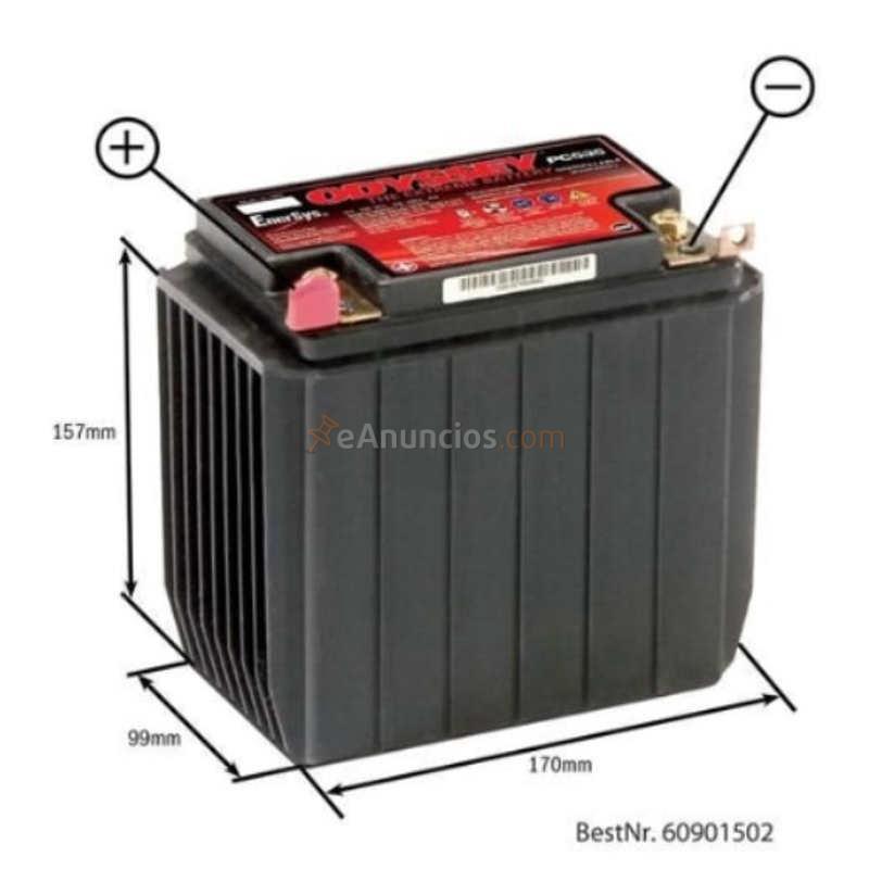 BATERIA DE PLOMO PURO ODYSSEY HARLEY DAVIDSON FLHTC ELECTRA-GLIDE CLASSIC