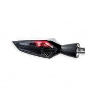 INTERMITENTE 3-1 MOTOGADGET M-BLAZE EDGE CROMADO OSCURO IZQUIERDO