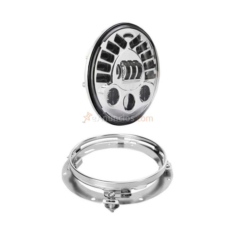 OPTICA CENTRAL ADAPTATIVA CROMADA 7 HARLEY DAVIDSON TOURINIG 84-13