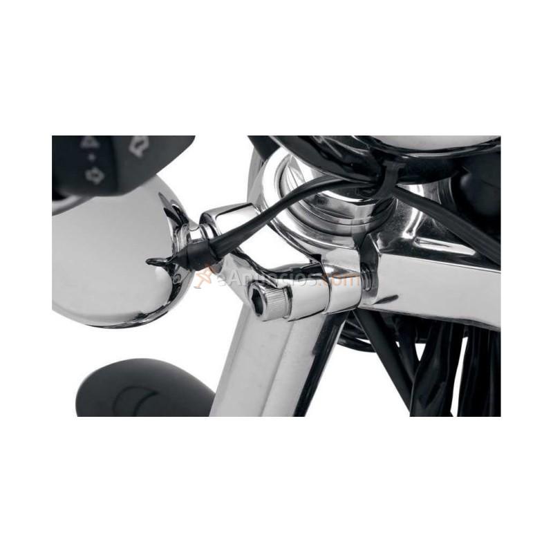 KIT RECOLOCACION NEGRO INTERMITENTES PARA HORQUILLA HARLEY DAVIDSON