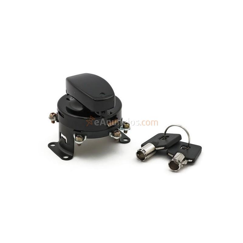 LLAVE DE CONTACTO REDONDA BLACK HARLEY DAVIDSON FL 48-72