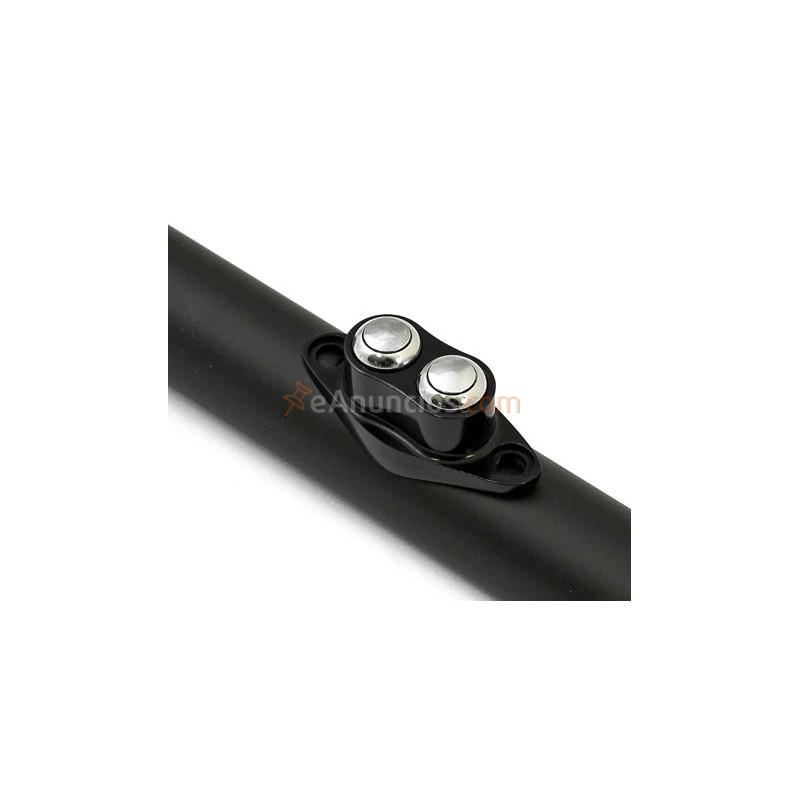 INTERRUPTOR MINI DOBLE NEGRO