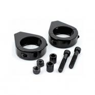 SOPORTE INTERMITENTE NEGRO HORQUILLA 39 MM.