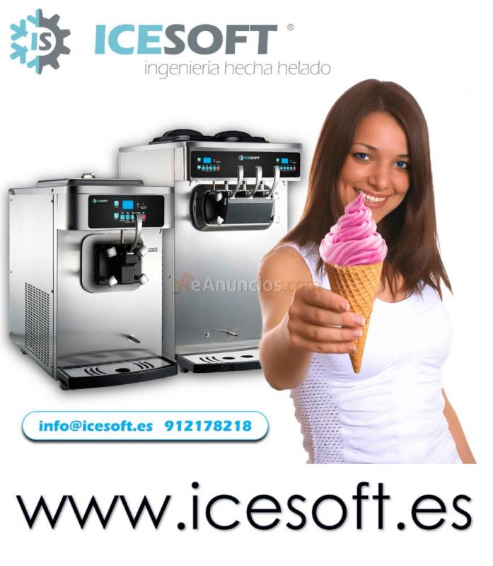 Máquinas de helado envío gratis