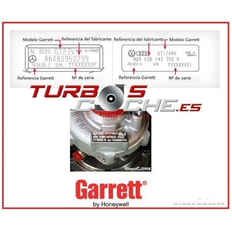 Turbo 740611-2 reconstruido para KIA CEE'D (ED) 1.6 CRDi 115 - 85Kw115cv 2006-2012 (28201-2A400)