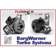 Turbo KKK-Borgwarner 54399700070 reconstruido para NISSAN QASHQAI  QASHQAI +2 I (J10, JJ10) 1.5 dCi 78kw106cv a partir 2.007