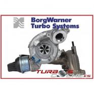 Turbo KKK-Borgwarner 53039700139 reconstruido para VW JETTA III (1K2) 2.0 TDI 16V 103kw140cv años 2005-2010