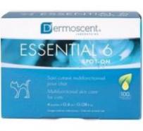 Dermoscent essential pipetas para gato cuidado de la piel 4 unidades