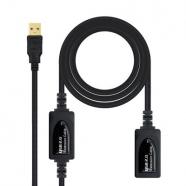 Cable Usb 2. 0 Prolongador Amplificador 15 M, original de la marca Nanocable