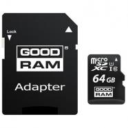 Goodram M1Aa Micro Sd clase 10 64Gb cadapt, original de la marca Goodram