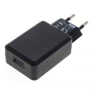 Cargador usb 3A con Auto-Id, negro