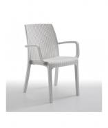 Sillón símil rattán vicky