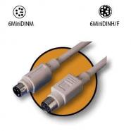 Cable PS2 MiniDin6 Macho-Hembra  7m
