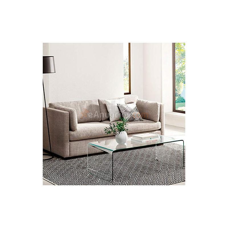 Mesa Klug de cristal curvado de 10 mm