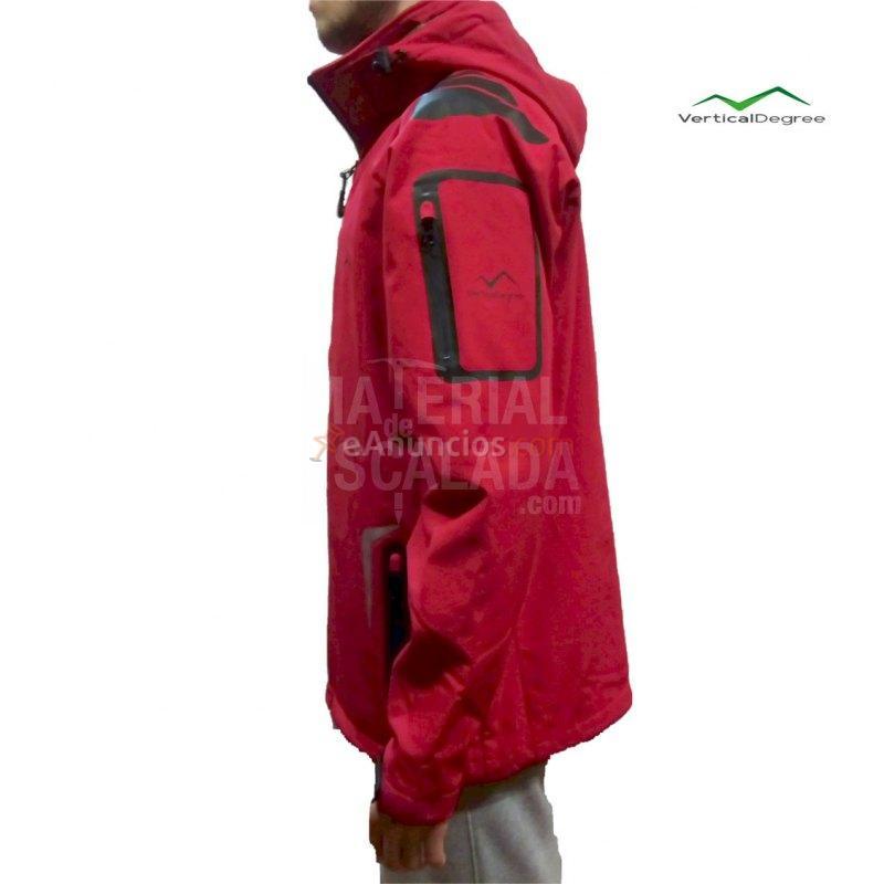 Chaqueta Tecnica Vertical Degree ARTIC Red
