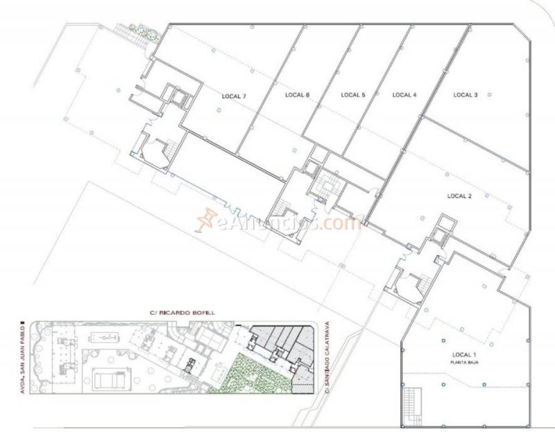 Local Comercial en alquiler en Calle Ricardo Bofill, Primera Fase - Nuevo Tres Cantos, Tres Cantos