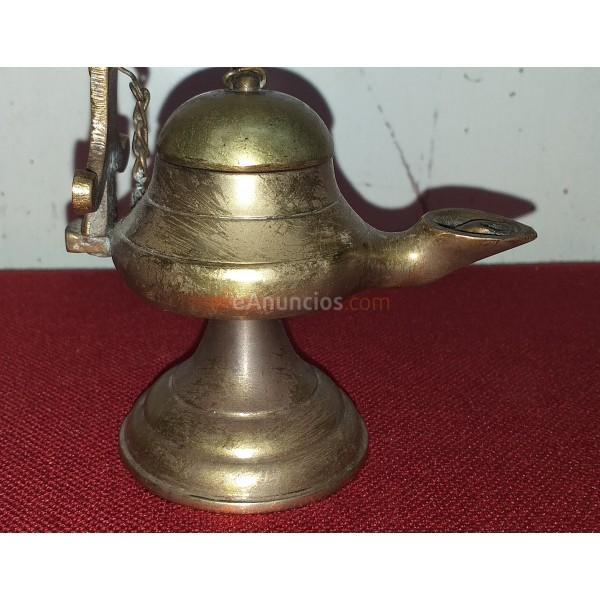 Candil de bronce siglo xx