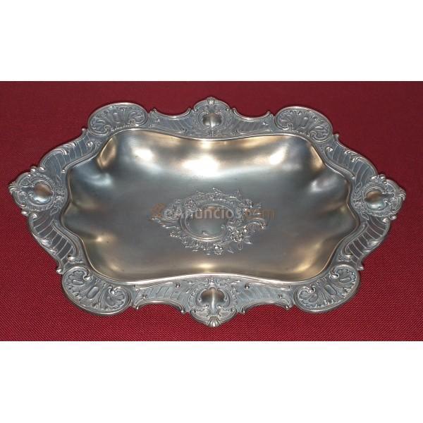 Antiguo centro de mesa estilo luis xv - finales siglo xix