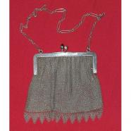 Monedero o bolso de plata con contraste p.S.Xx