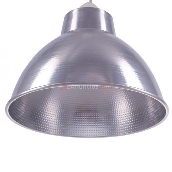 Lámpara colgante Alu metal 30 cm plata