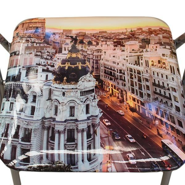 Silla plegable Madrid IC-X712 acolchada