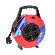 Carrete prolongador de cable FX Control 4 enchufes 10 m
