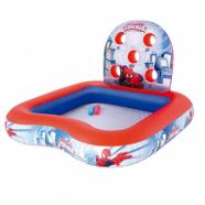 Piscina interactiva Spiderman Bestway 155 x 155 x 99 cm con 6 bolas de juego