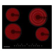 Vitrocerámica Infiniton 4 fuegos VIT4BL41S negro