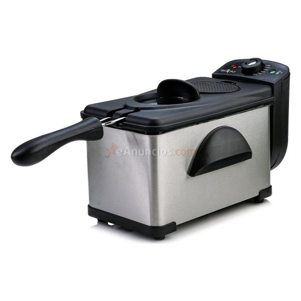 Freidora profesional 34-BN3304 2L 2000W con ventana inox
