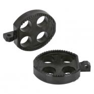 PLATAFORMAS PLEGABLES CHOPS 76 NEGRO HARLEY DAVIDSON